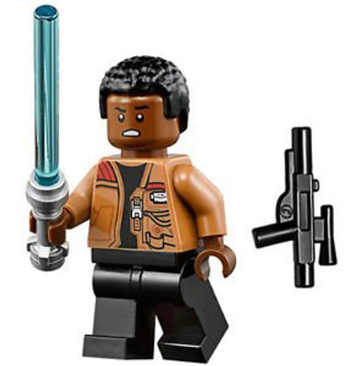 LEGO Star Wars Minifigure - Finn with Lightsaber and Blaster (75139)