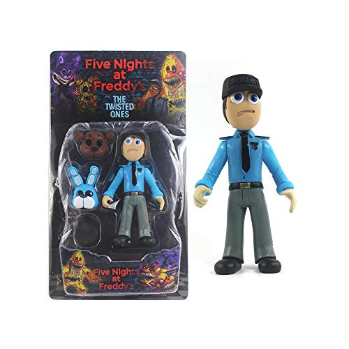 Five Nights at Freddy s Pizzeria Simulator  Action Figure Toy 6.5-Inch  Animatronics  Nightmare Foxy Freddy Bonnie Fazbear Chica