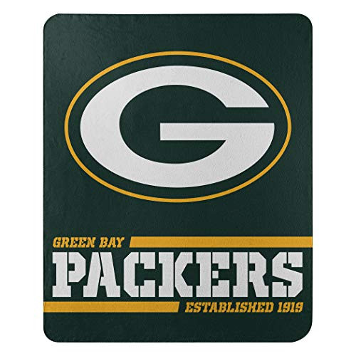 Northwest NFL Green Bay Packers 50x60 Fleece Split Wide DesignBlanket Team Colors One Size Northwest NFL Green Bay Packers 50x60 Fleece Split Wide DesignBlanket Team Colors One Size
