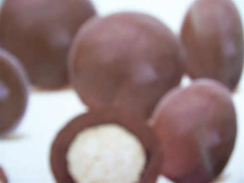 Milk Chocolate Covered JumboTriple Dipped Malt Balls  Gourmet Quality  1 Lb