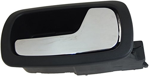 Dorman 88660 Rear Passenger Side Interior Door Handle for Select Chevrolet Pontiac Models  Black and Chrome