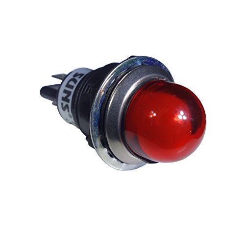 Suns IL5E-120E-R-Q LED 3 4 inch Red Indicator Pilot Light 120V