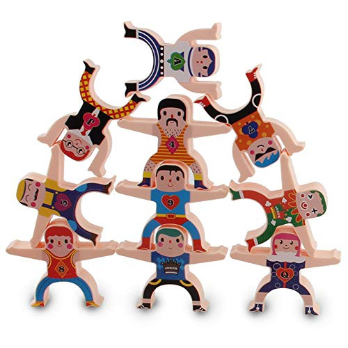 Wooden Stacking Games Hercules Acrobatic Troupe Interlock Toys Balancing Blocks Games Toddler Educational Toys for 3 4 5 6 Years Old Kids Infants Adults Hercules Wooden Stacking Games Hercules Acrobatic Troupe Interlock Toys Balancing Blocks Games Toddler Educational Toys for 3 4 5 6 Years Old Kids Infants Adults Hercules