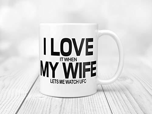 UFC Gift  UFC Mug  UFC Husband  Ufc Gift For Men  Mma Mug  Watch Ufc  Ultimate Fighting Challenge  Ufc Cup  Coffee Mug  Gift For Him