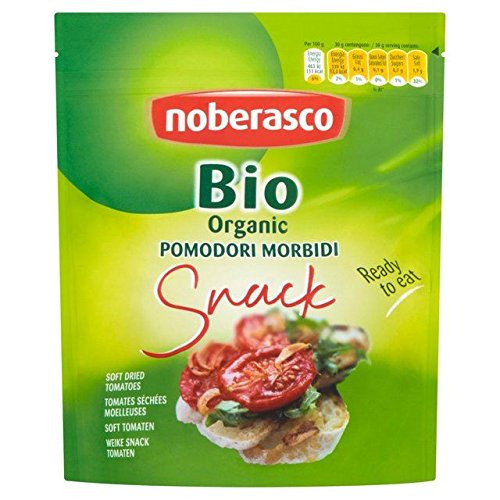 Noberasco Organic Sun Dried Tomato Snack - 100g 0.22lbs Noberasco Organic Sun Dried Tomato Snack - 100g 0.22lbs