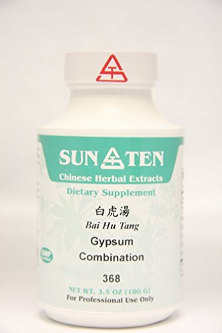 SUN TEN - GYPSUM COMBINATION Bai Hu Tang Concentrated Granules 100g 368 by Baicao SUN TEN - GYPSUM COMBINATION Bai Hu Tang Concentrated Granules 100g 368 by Baicao
