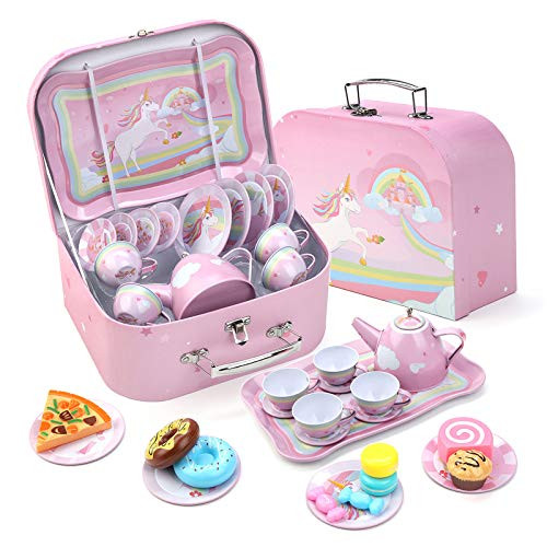 unicorn tea party set