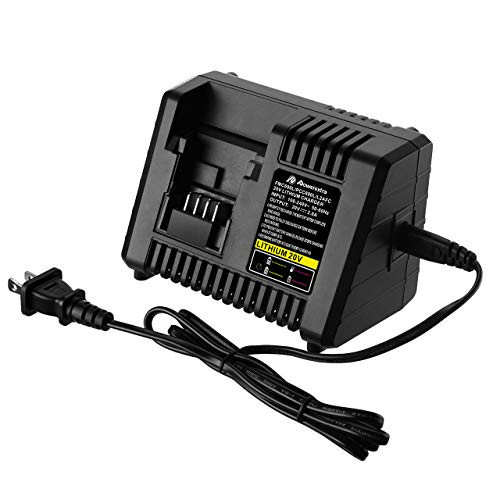 Powerextra 20V Lithium Battery Fast Charger BDCAC202B for Black and Decker 20V Lithium-ion Battery and Porter-Cable 20V Lithium-ion Battery LBXR20 LBXR2020 LB2X4020 PCC685L PCC680L PCC681L LST220