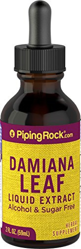 Damiana Leaf Liquid Extract Alcohol Free 2 Fluid Ounces