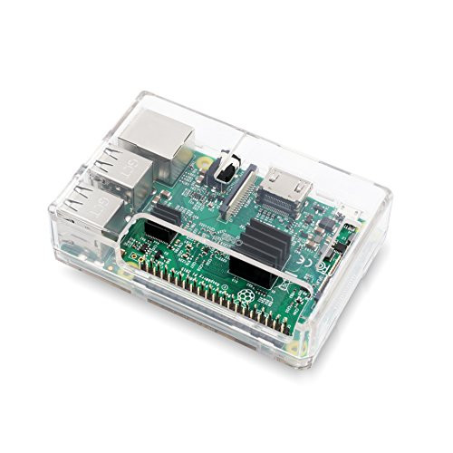 LoveRPi Raspberry Pi 3 Model B+ GPIO Case - Clear Transparent