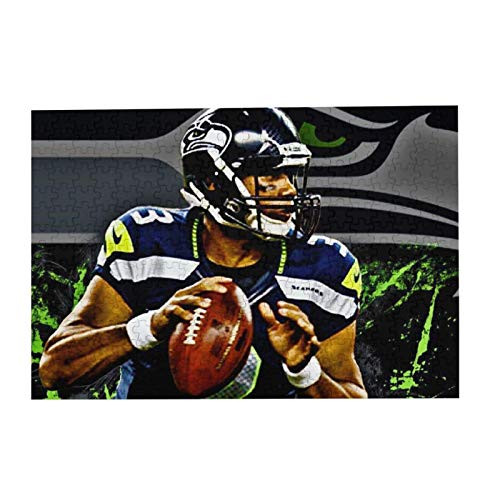 Russell Wilson Jigsaw Puzzles For Adults Kids 300 Pieces Wooden Puzzle Game For Gifts Home Decoration Special Travel Souvenirs