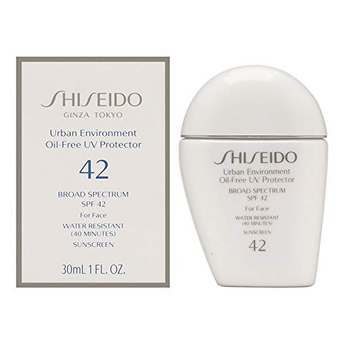 SHISEIDO URBAN ENVIRONMENT OIL-FREE UV PROTECTOR SPF 42 - NEW PACKAGE