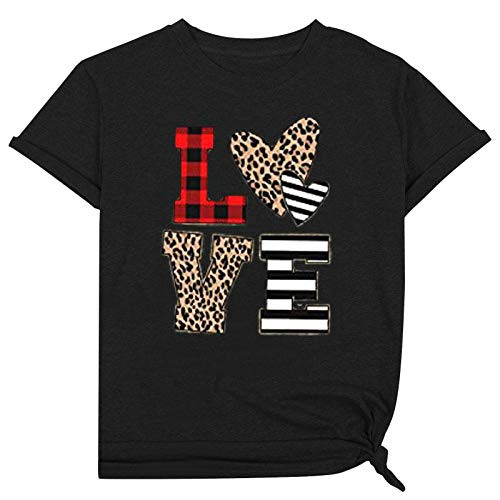 t Shirts for Women Plus Size Valentines Day Shirts Women Buffalo Plaid Love Heart Graphic T-Shirt Casual Short Sleeve Tee Tops t Shirts for Women Plus Size Valentines Day Shirts Women Buffalo Plaid Love Heart Graphic T-Shirt Casual Short Sleeve Tee Tops