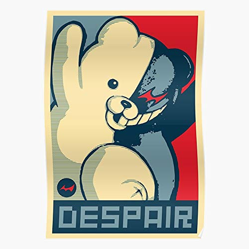 Coolboy Monokuma Poster for Vote Ultimate Despair Impressive and Trendy Poster Print Decor Wall or Desk Mount Options