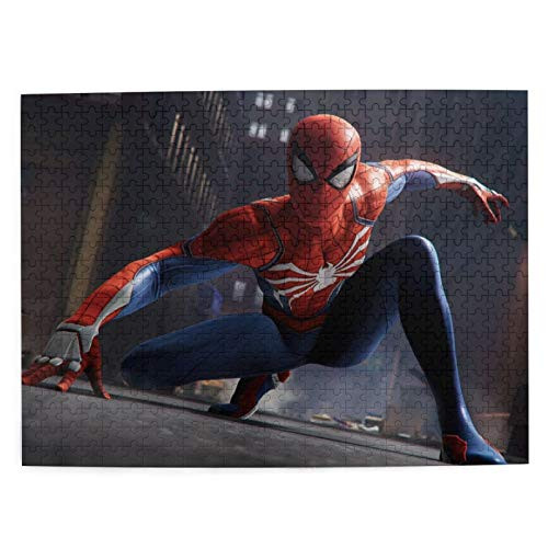 GEHIYPA Puzzle Games - Spider Man Jigsaw Puzzles 500 Pieces for Adults - Games for Adults Teens and Kids GEHIYPA Puzzle Games - Spider Man Jigsaw Puzzles 500 Pieces for Adults - Games for Adults Teens and Kids