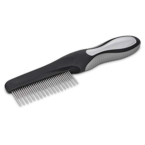 Well  and  Good Black Undercoat Dog Comb  7.5 in