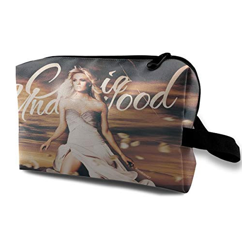 Maria D Miller Carrie Underwood Blown Away Featured Convenience Fashion Multi-Kinetic Large Capacity Travel Cosmetic Bag