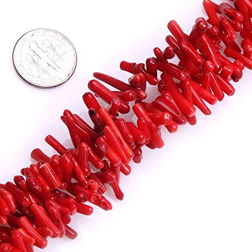 5-14mm Branch Red Coral Beads Loose Gemstone Beads for Jewelry Making Strand 15 Inch 5-14mm Branch Red Coral Beads Loose Gemstone Beads for Jewelry Making Strand 15 Inch