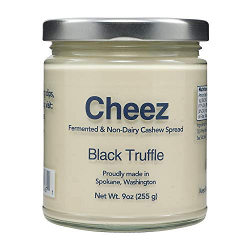CHEEZ Vegan Cheese Fermented Dairy Free Cheese Dip All-Natural Plant Based Cheese Spread Healthy Alternative to Dairy Cheese Tangy Gluten Free Cashew Cheese Snack 1 Jar CHEEZ Vegan Cheese Fermented Dairy Free Cheese Dip All-Natural Plant Based Cheese Spread Healthy Alternative to Dairy Cheese Tangy Gluten Free Cashew Cheese Snack 1 Jar