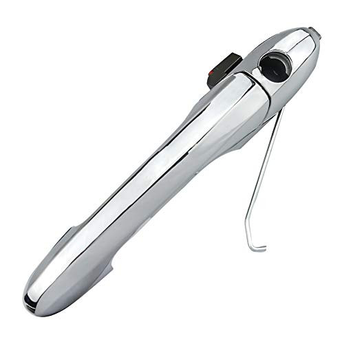 Outer Door Handle Fit for Fiat 500 2012-2018  68069943AC  Left Drivers Side Outside Chrome Door Handle