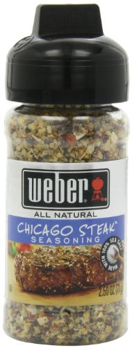Weber Grill Seasoning Chicago Steak  2.5-Ounce  Pack of 6