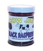Cow Jam Seedles Black Raspberry Preserve 2.5 Oz Mini Jar