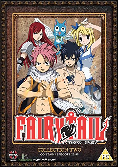 Fairy Tail Collection Two Episodes 25-48 DVD Fairy Tail Collection Two Episodes 25-48 DVD