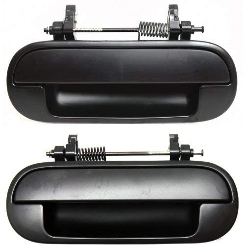 Evan-Fischer EVA18772066488 Exterior Door Handles for Set of 2 Rear Left and Right Side Plastic Primed