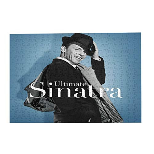 Frank Sinatra Ultimate Sinatra Jigsaw Puzzles Home Decoration Wooden Picture Puzzles Game 300 Pieces for Adults and Kids