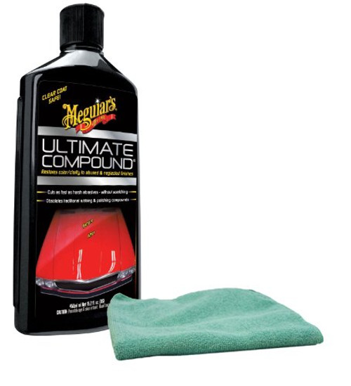 Meguiar s Ultimate Compound Bundle Microfiber Cloth 2 Items Meguiar s Ultimate Compound Bundle Microfiber Cloth 2 Items
