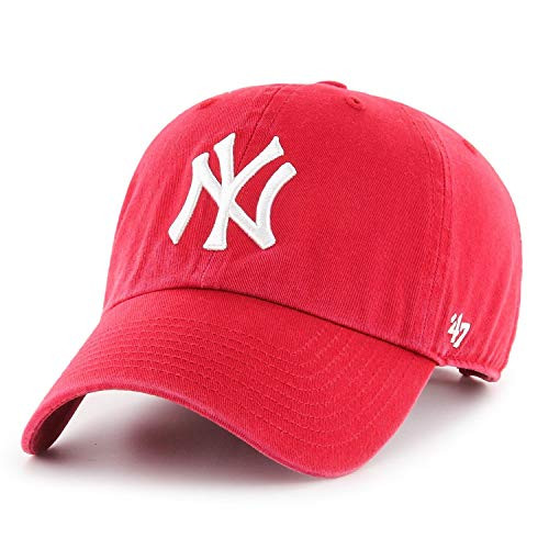 47 Brand Relaxed Fit Cap - Clean UP New York Yankees red