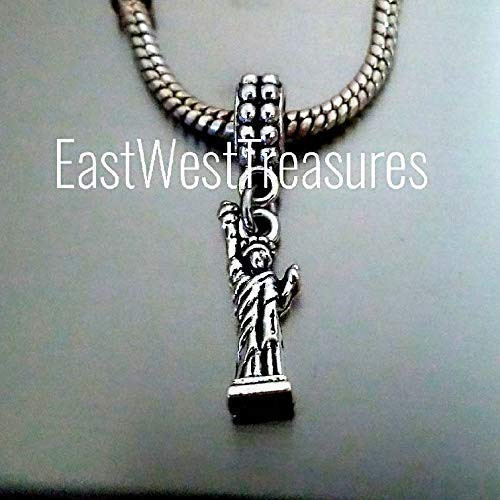 New York City Travel Landmark Jewelry Gift Bracelet Necklace Keychain with Statue of Liberty Charm New York City Travel Landmark Jewelry Gift Bracelet Necklace Keychain with Statue of Liberty Charm