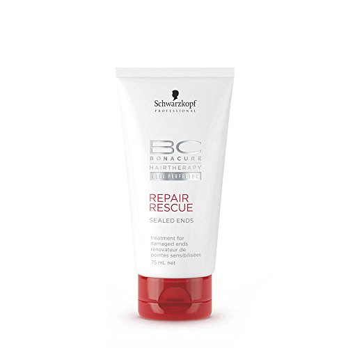Schwarzkopf - BC Repair Rescue Sealed Ends Treatment - For Damaged Ends New Packaging - 75ml 2.5oz Schwarzkopf - BC Repair Rescue Sealed Ends Treatment - For Damaged Ends New Packaging - 75ml 2.5oz