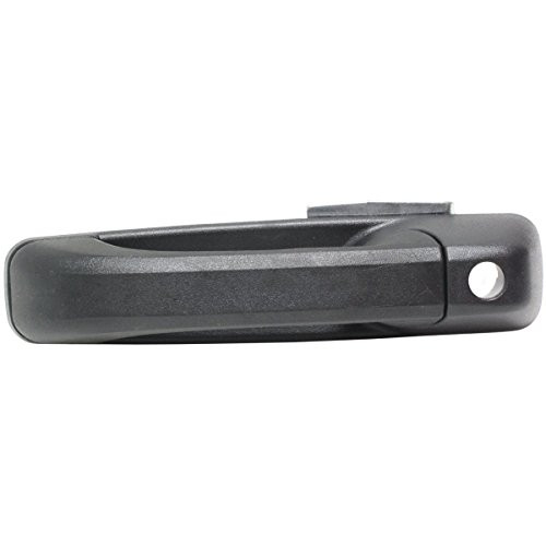 New Front Left Side Exterior Door Handle For 2009-2017 Dodge Ram 1500 2500 3500  and  Ram 1500 2500 3500  Textured Black  With Keyhole CH1310160 55112383AD
