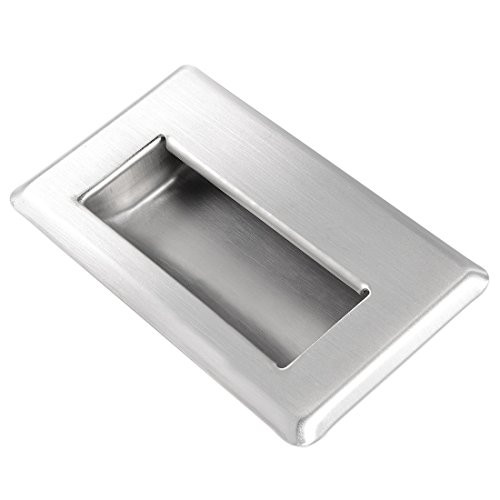uxcell 5-1 2-inch x 3-1 2-inch Recessed Flush Pull Finger Insert Sliding Door Handle