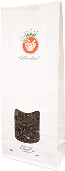 Bay Leaf and Sunset Tea Loose Leaf Herbal Tea 50g pack Bay Leaf and Sunset Tea Loose Leaf Herbal Tea 50g pack