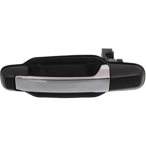 Door Handle for 2003-2006 Kia Sorento EX 3.5L Rear Left Side Exterior Plastic Primed Bezel w Chrome Lever Door Handle for 2003-2006 Kia Sorento EX 3.5L Rear Left Side Exterior Plastic Primed Bezel w Chrome Lever