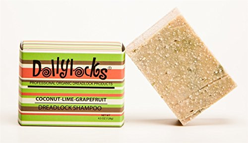 Dollylocks 4.5oz Coconut Lime Grapefruit Dreadlock Shampoo Bar  Soap