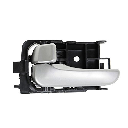 Smooth Silver Interior Inside Door Handle Driver Side Left LH For 04-06 Sentra
