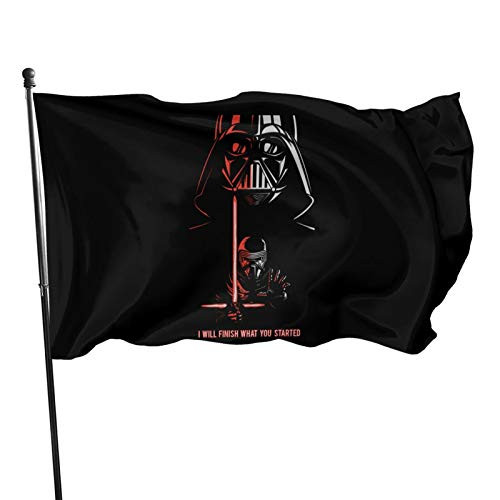 Cekuyy Stellar Ward All The Sith Darth Vader Maul Emperor Kylo Ren Garden Flag Set for Outdoors Easter Welcome Yard Decor Decoration 3x5 Ft