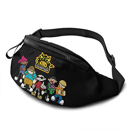 Codename Kids Next Door Adjustable Slim Soft Polyester Waist Bag for Women Men Carrying Belt Waist Pack