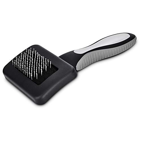 Well  and  Good Black Small Cushion Slicker Dog Brush