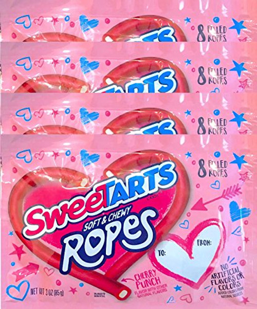 Sweetarts Soft and Chewy Ropes Valentine Exchange Candy To From Net Wt 3oz 4 Sweetarts Soft and Chewy Ropes Valentine Exchange Candy To From Net Wt 3oz 4