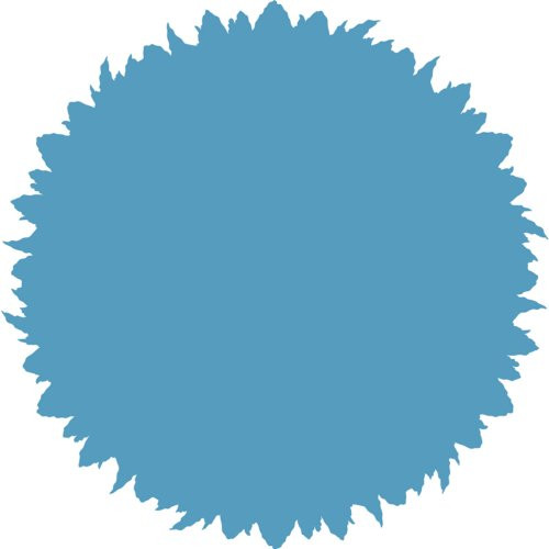 Fiskars 12-67077697 Circle Border Punch  Sun