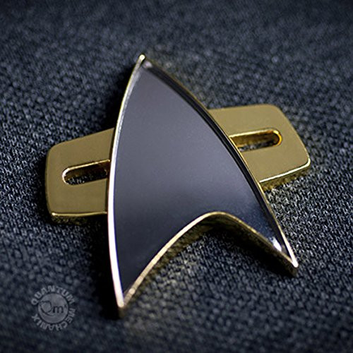 QMx Star Trek  Voyager Communicator Badge