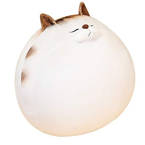 Fluffy Chubby Cat Stuffed Animal Toy Plush Cat Toy Kids Doll Gift Plush Stuffed Animal Toy Gift for Women and Kids  Cat Plush Pillow  Super Soft Pillow Toy  12Inch