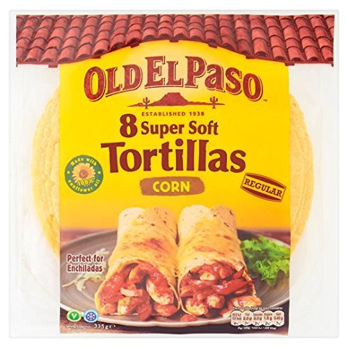 Old El Paso 8 Soft Corn Tortillas - 335g