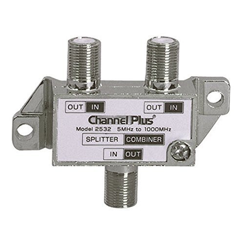 2 Way Splitter Combiner Bi-Directional 1 GHz Video Signal Coaxial DC Block Coax Cable Splitter UHF VHF TV Antenna Combiner 5-1000 MHz 2 Way Splitter Combiner Bi-Directional 1 GHz Video Signal Coaxial DC Block Coax Cable Splitter UHF VHF TV Antenna Combiner 5-1000 MHz