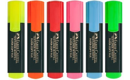 Faber Castell Textliner Highlighter 6 Colors
