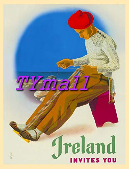 TYmall 300 Pieces Puzzle Ireland Invites You Irish Great Britain Vintage Travel Advertisement Art Fun Puzzle Gifts for Teens and Kids TYmall 300 Pieces Puzzle Ireland Invites You Irish Great Britain Vintage Travel Advertisement Art Fun Puzzle Gifts for Teens and Kids